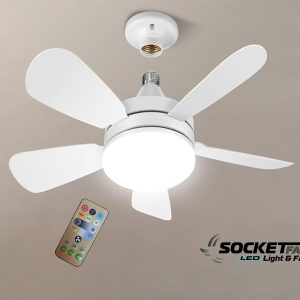 Socket Fan Light